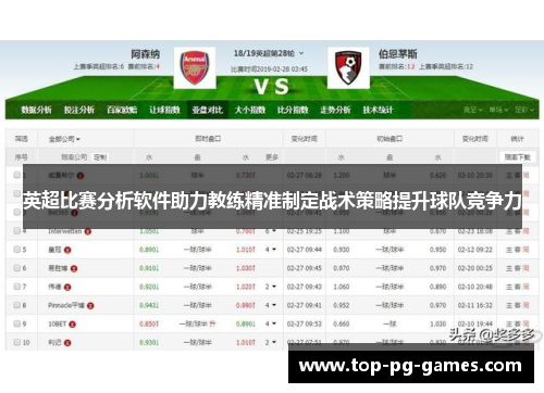 英超比赛分析软件助力教练精准制定战术策略提升球队竞争力 英超比赛分析软件助力教练精准制定战术策略提升球队竞争力